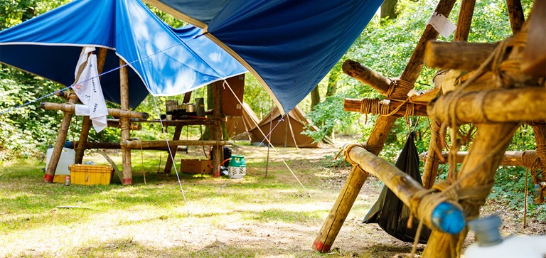 Tenten bij Ada's Hoeve