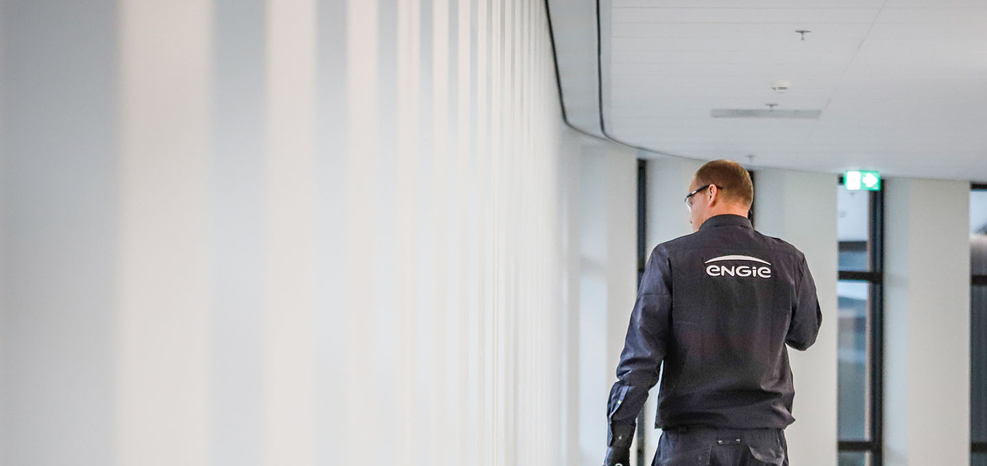monteur in ziekenhuis