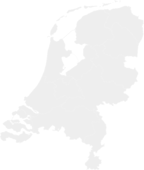 Plattegrond van Nederland