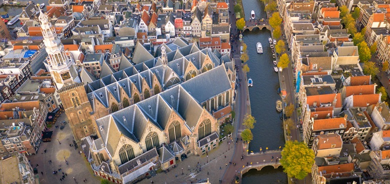 Kerkplein stad