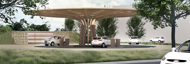 Fountain Fuel emissieloos tankstation