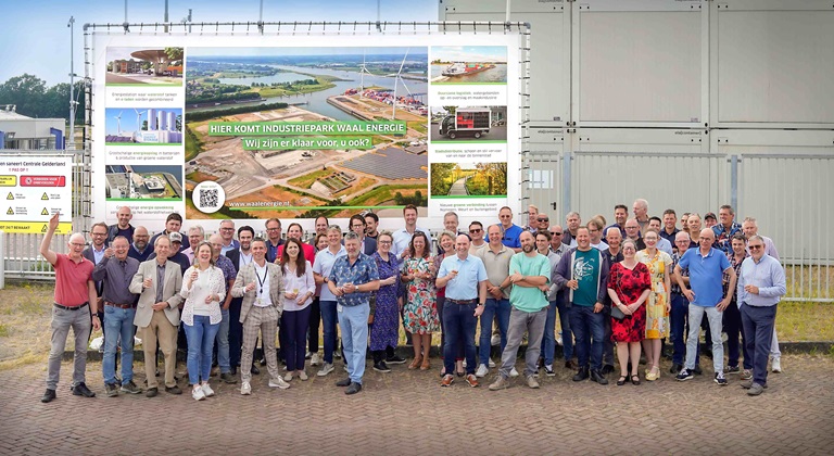 Onthulling naam Industriepark Waal Energie