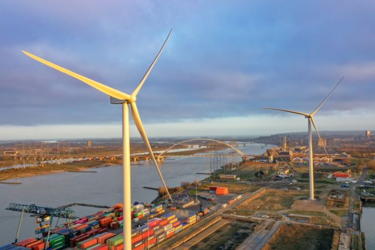 windpark de groene delta