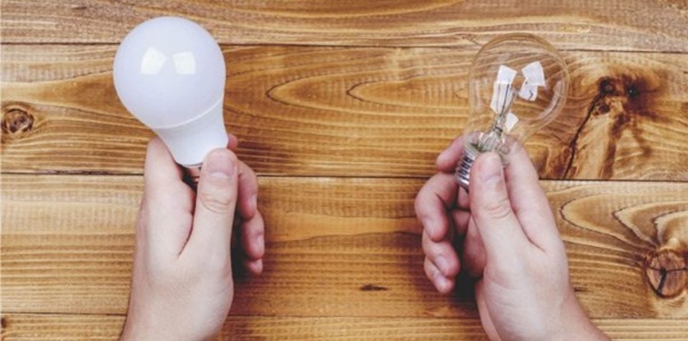 Gloeilamp tot ledlamp