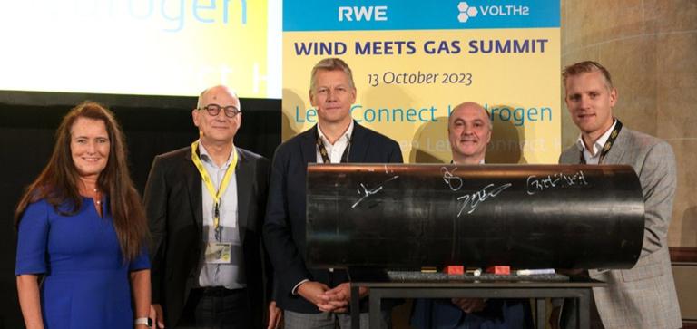 Waterstofleiding header