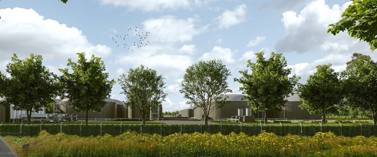 Groen gas installatie