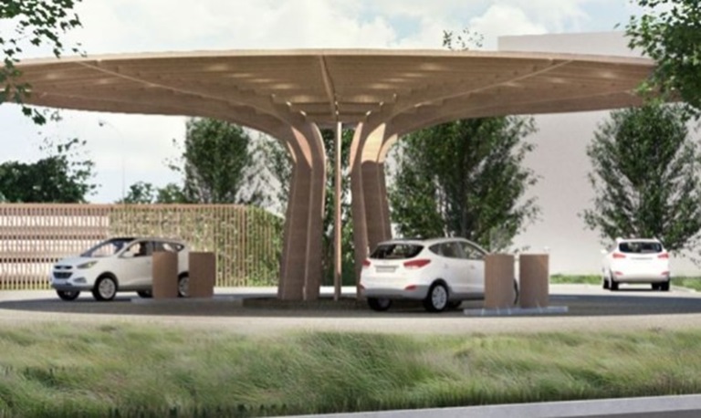 Waterstof tankstation