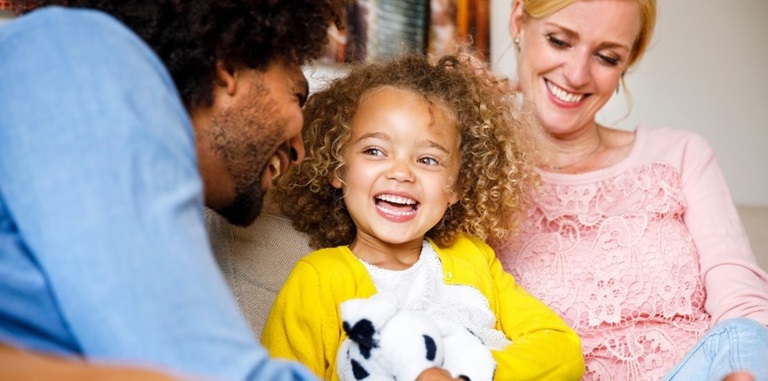 Vader moeder dochter (gezin)