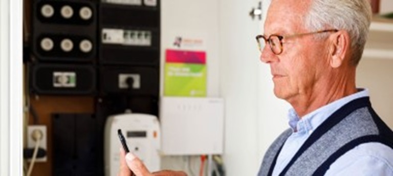 Gratis energie app voor slimme stroommeter