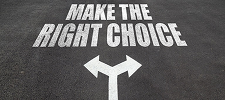 Maak de juiste keuze